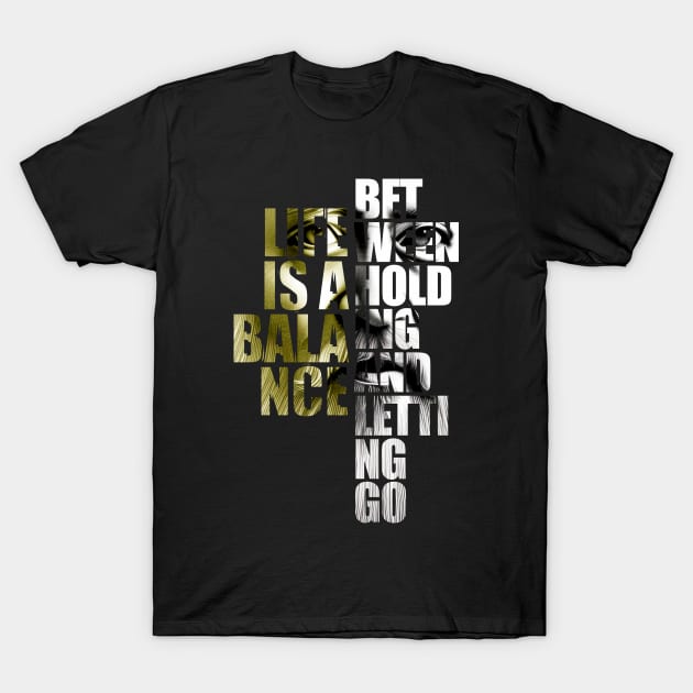 Rumi life quote T-Shirt by BAJAJU